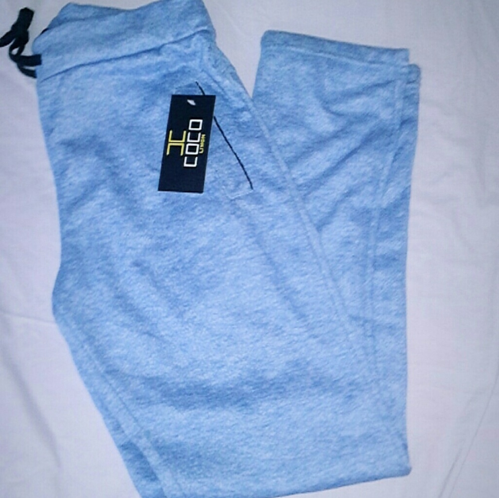 New CoCo Limon Blue Jean Joggers